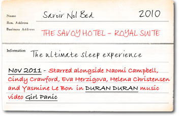 2010 Savoy Guest card