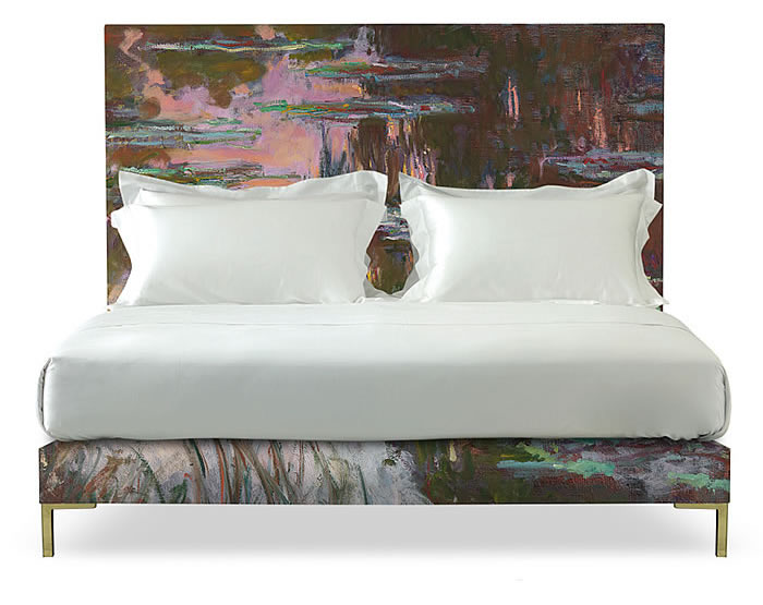 Claude Monet bed