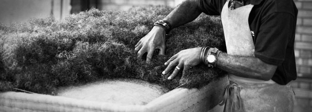 Beds made with horsehair